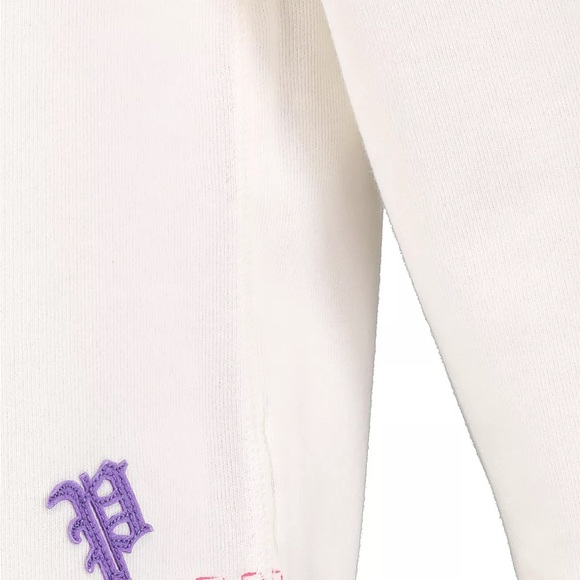 POLO RALPH LAUREN SWEATSHIRT WHITE FOR GIRLS M 8/10 - Picture 2 of 2